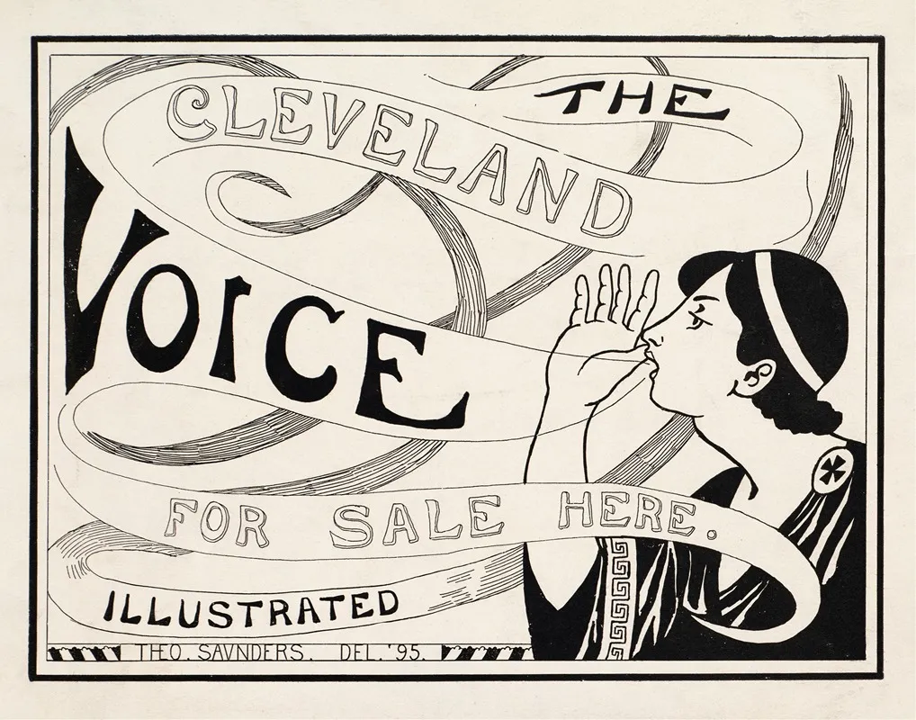 The Cleveland Voice Wall Art by Theo Saunders - High-Resolution Digital Print