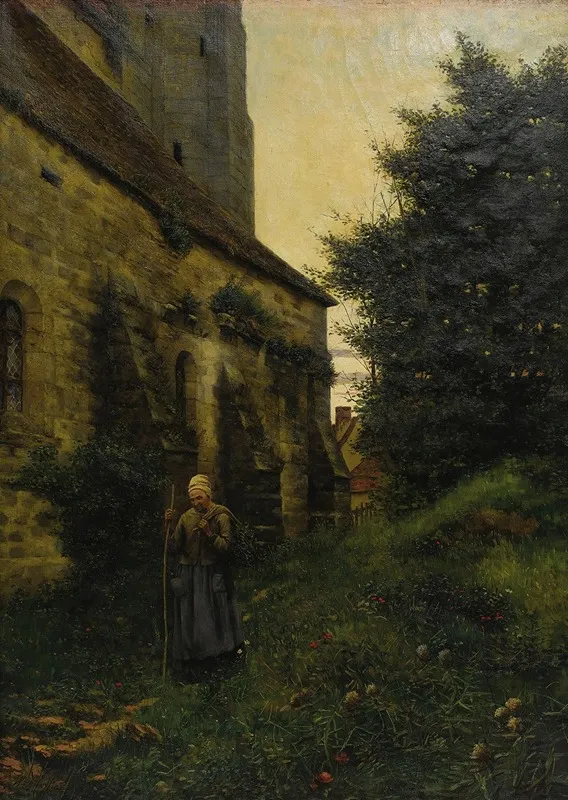 The Close Of Day 3 Wall Art by William Anderson Coffin - High-Resolution Digital Print