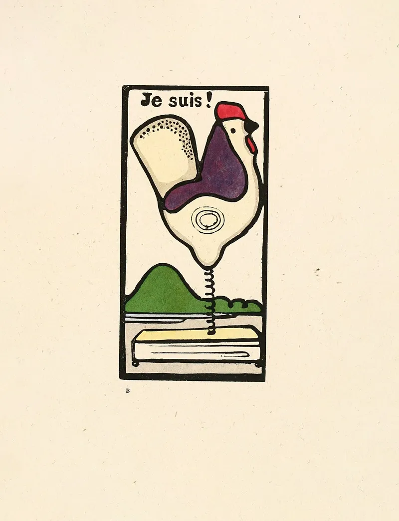 The Cock Wall Art by Edward Gordon Craig - High-Resolution Digital Print