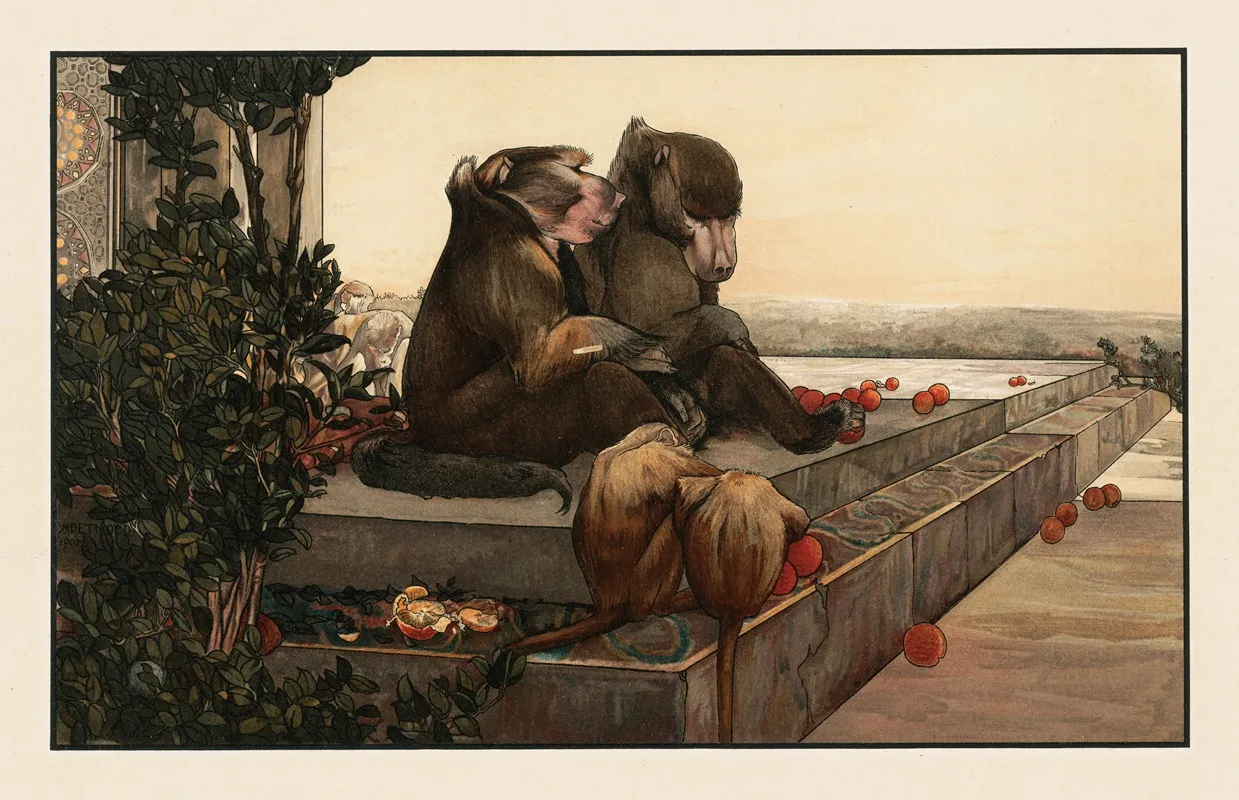 The Cold Lairs 2 Wall Art by Charles Maurice Detmold - High-Resolution Digital Print