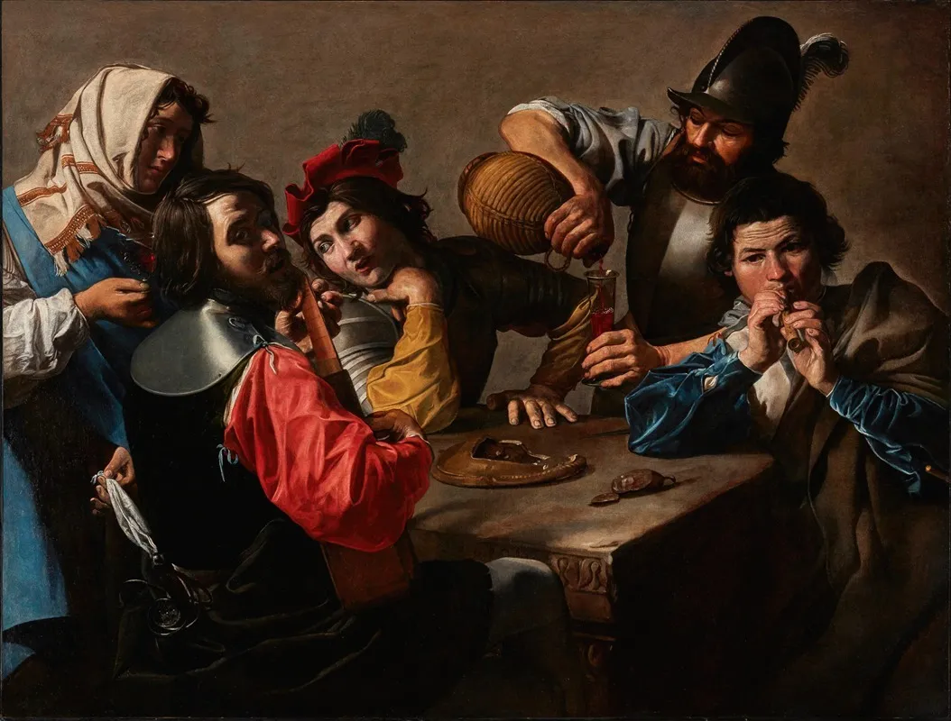 The Concert 5 Wall Art by Valentin de Boulogne - High-Resolution Digital Print