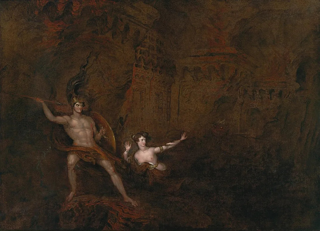 The Conflict Between Satan And Death