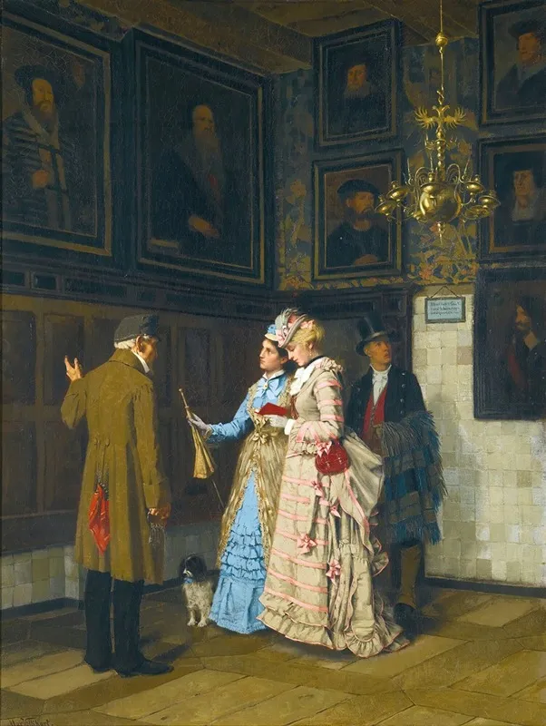 The Connoisseurs Wall Art by Max Volkhart - High-Resolution Digital Print