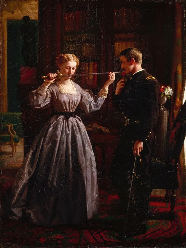 The Consecration 1861 Wall Art by George Cochran Lambdin - High-Resolution Digital Print