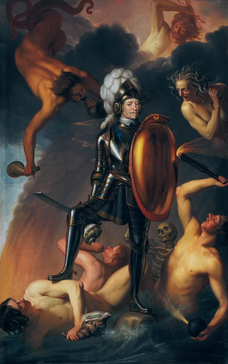 The Constancy Of Frederik Hendrik Wall Art by Gerard van Honthorst - High-Resolution Digital Print