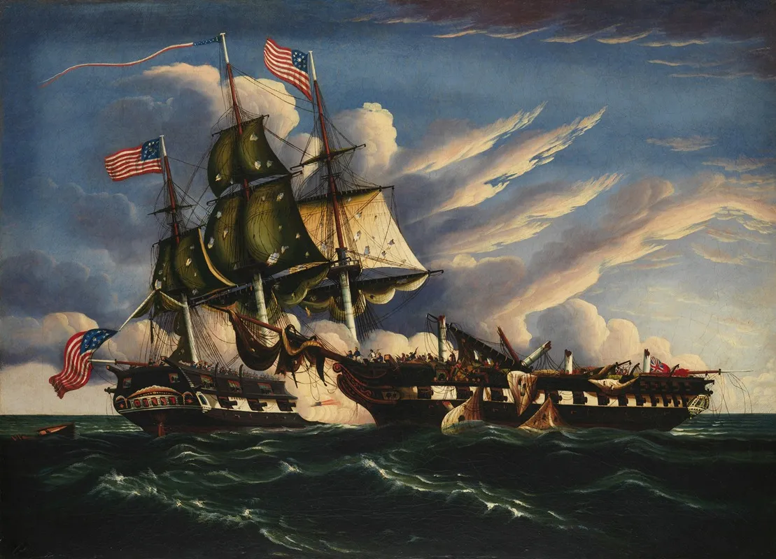 The Constitution And The Guerriere