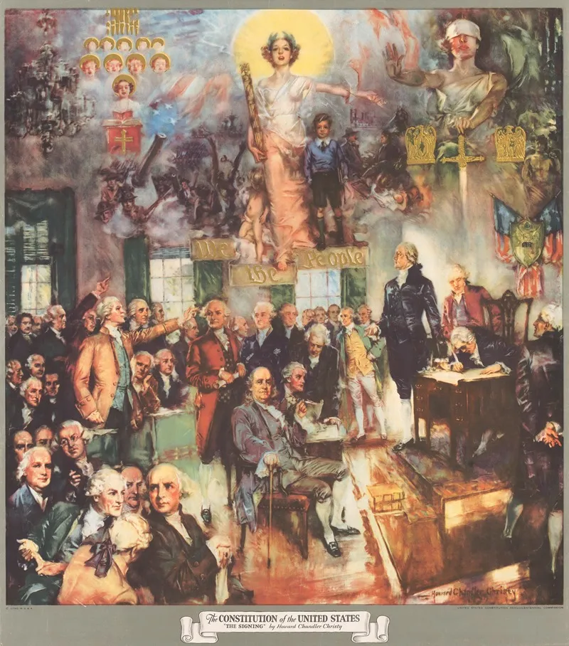 The Constitution Of The United States The Signing