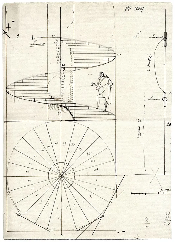 The Construction Of A Spiral Staircase
