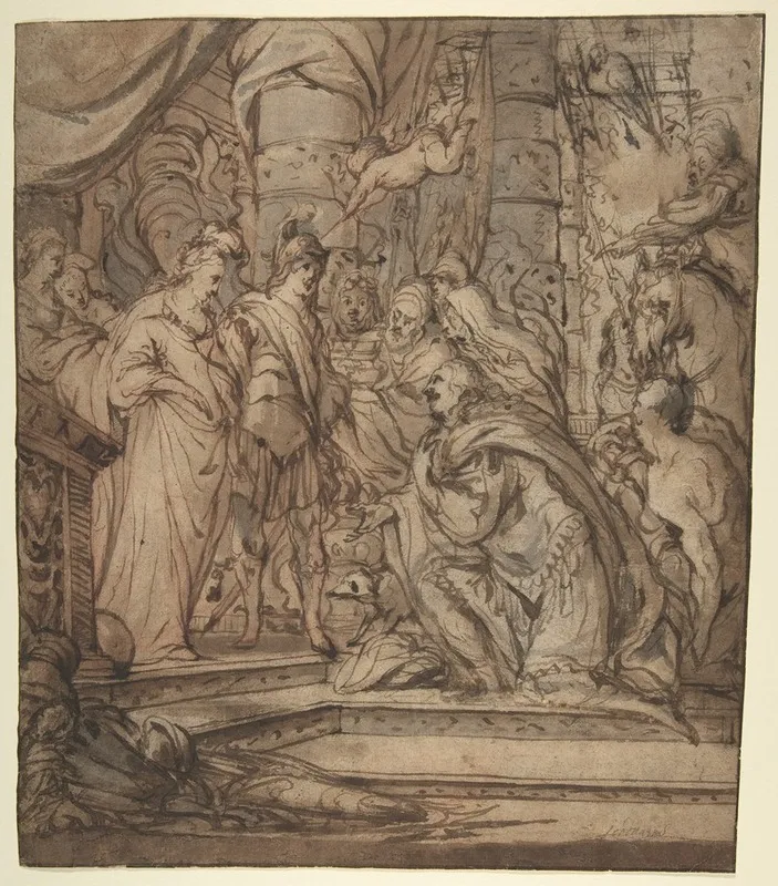 The Continence Of Scipio 11 Wall Art by Pieter Crijnse Volmarijn - High-Resolution Digital Print