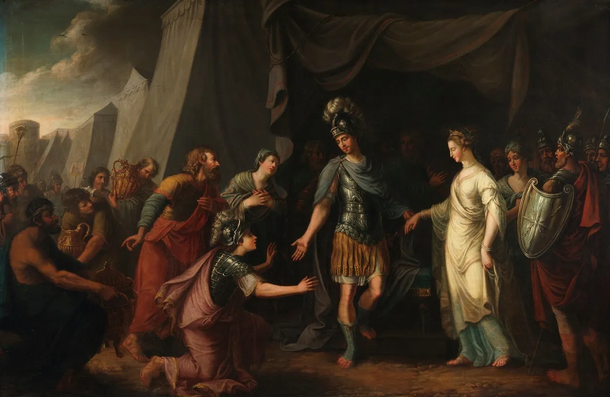 The Continence Of Scipio 19 Wall Art by Henry Brooke - High-Resolution Digital Print