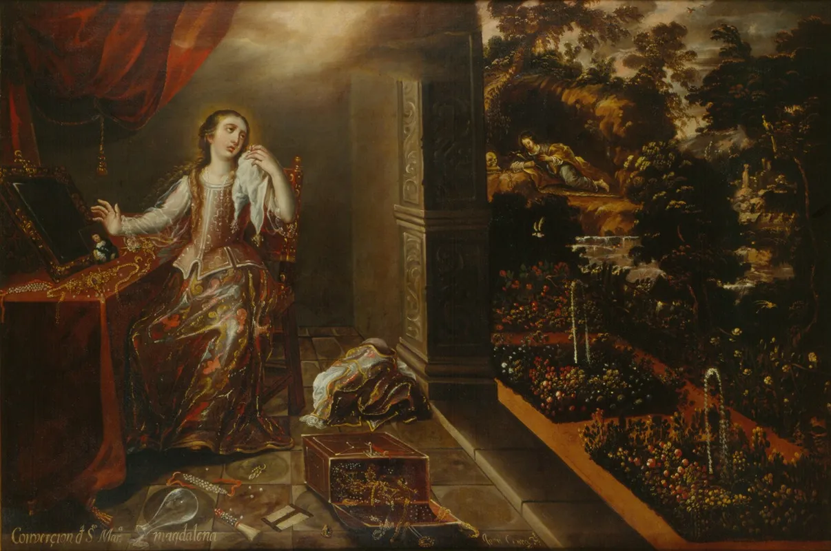 The Conversion Of Saint Mary Magdalene 3 Wall Art by Juan Correa - High-Resolution Digital Print