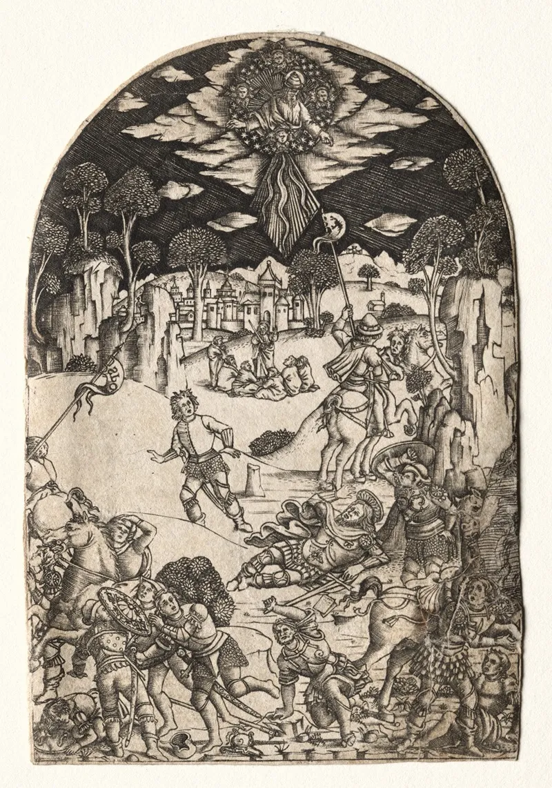 The Conversion Of Saint Paul 16 Wall Art by Matteo di Giovanni - High-Resolution Digital Print