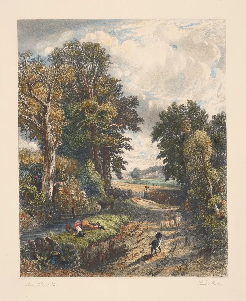 The Cornfield John Constable