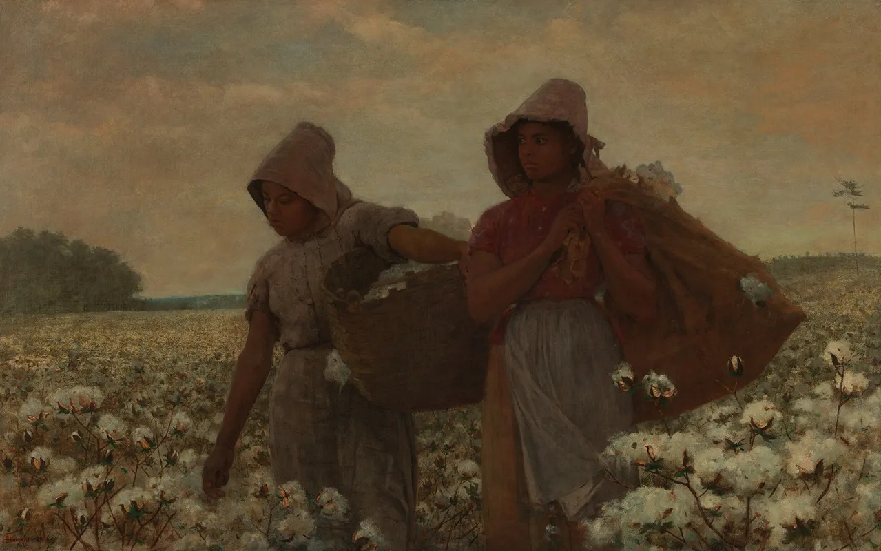 The Cotton Pickers Wall Art by Winslow Homer - High-Resolution Digital Print