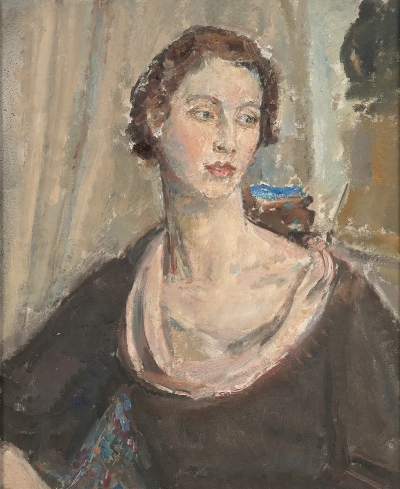 The Countess Of Strathcona Wall Art by Dame Ethel Walker - High-Resolution Digital Print