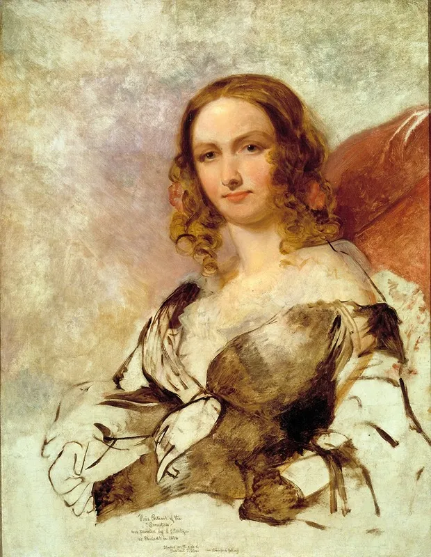 The Countess Wall Art by Emanuel Gottlieb Leutze - High-Resolution Digital Print