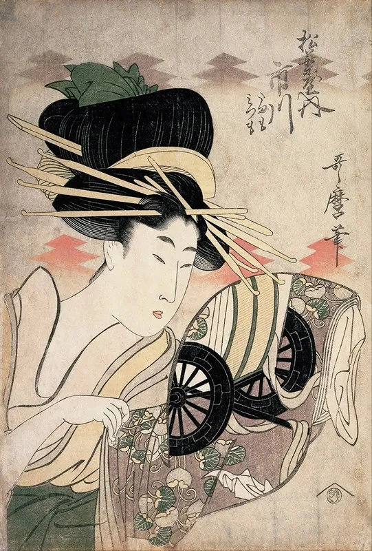 The Courtesan Ichikawa Of The Matsuba Establishment