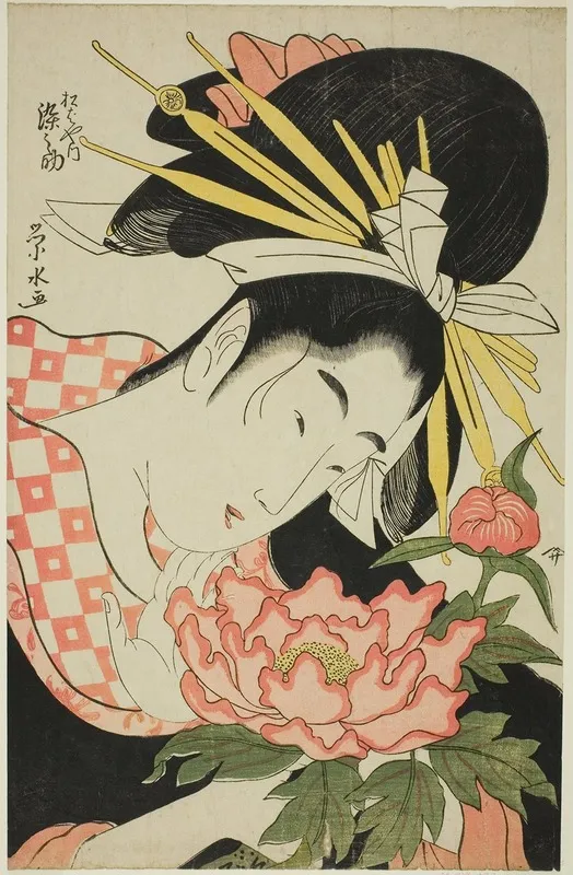 The Courtesan Somenosuke Of The Matsubaya