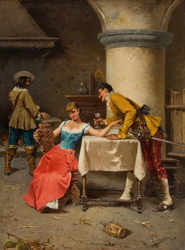 The Courtship 6 Wall Art by Francesco Peluso - High-Resolution Digital Print