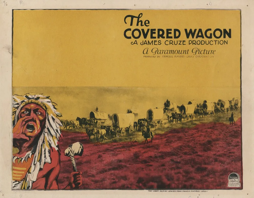 The Covered Wagon 2 Wall Art by James Cruze - High-Resolution Digital Print