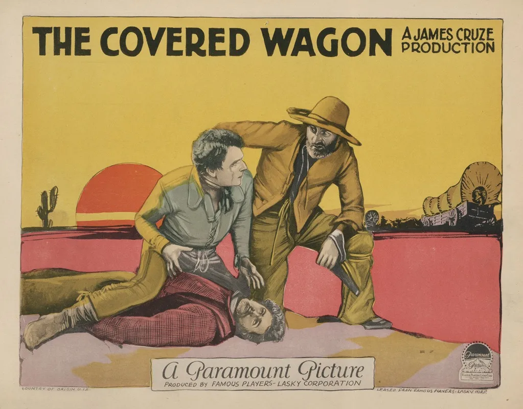 The Covered Wagon 4 Wall Art by James Cruze - High-Resolution Digital Print
