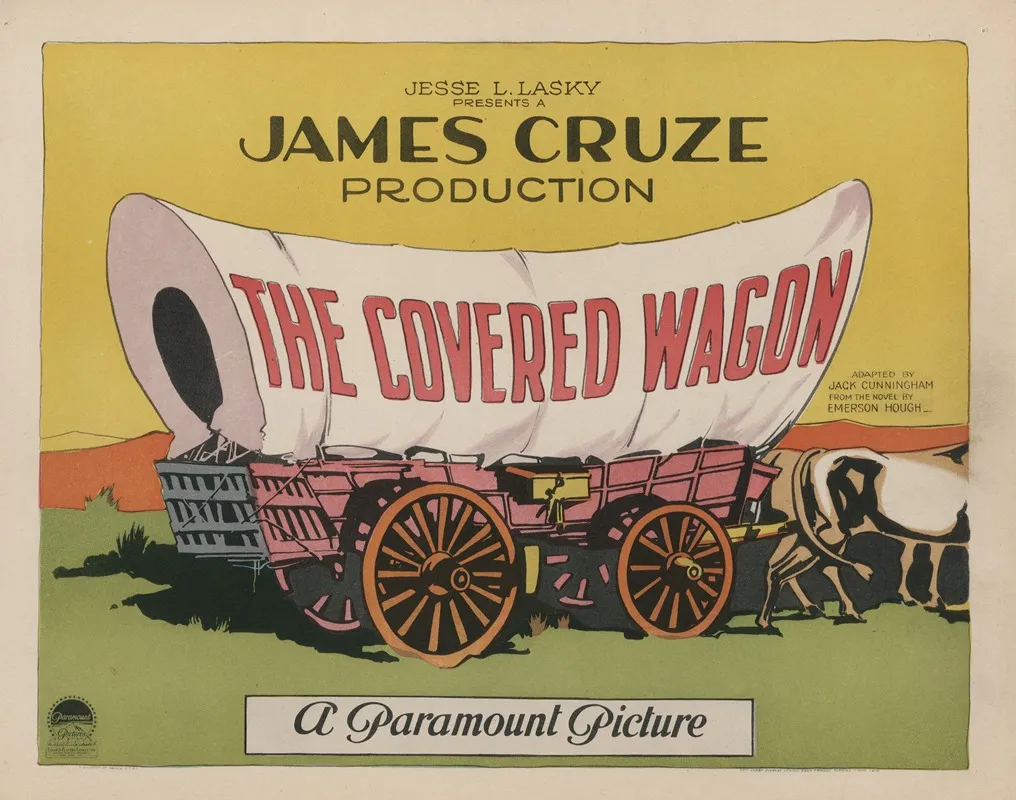 The Covered Wagon 7 Wall Art by James Cruze - High-Resolution Digital Print