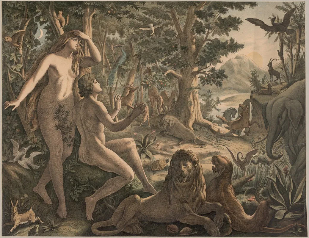 The Creation 6 Wall Art by Wangemann - High-Resolution Digital Print