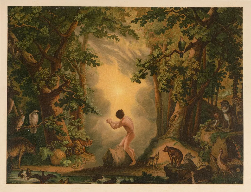The Creation Of Adam Wall Art by Jan Ladislaw Sýkora - High-Resolution Digital Print