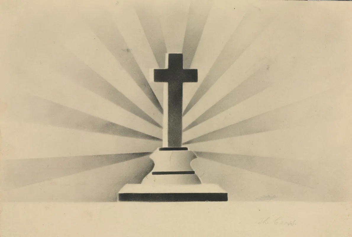 The Cross Wall Art by Mary Altha Nims - High-Resolution Digital Print