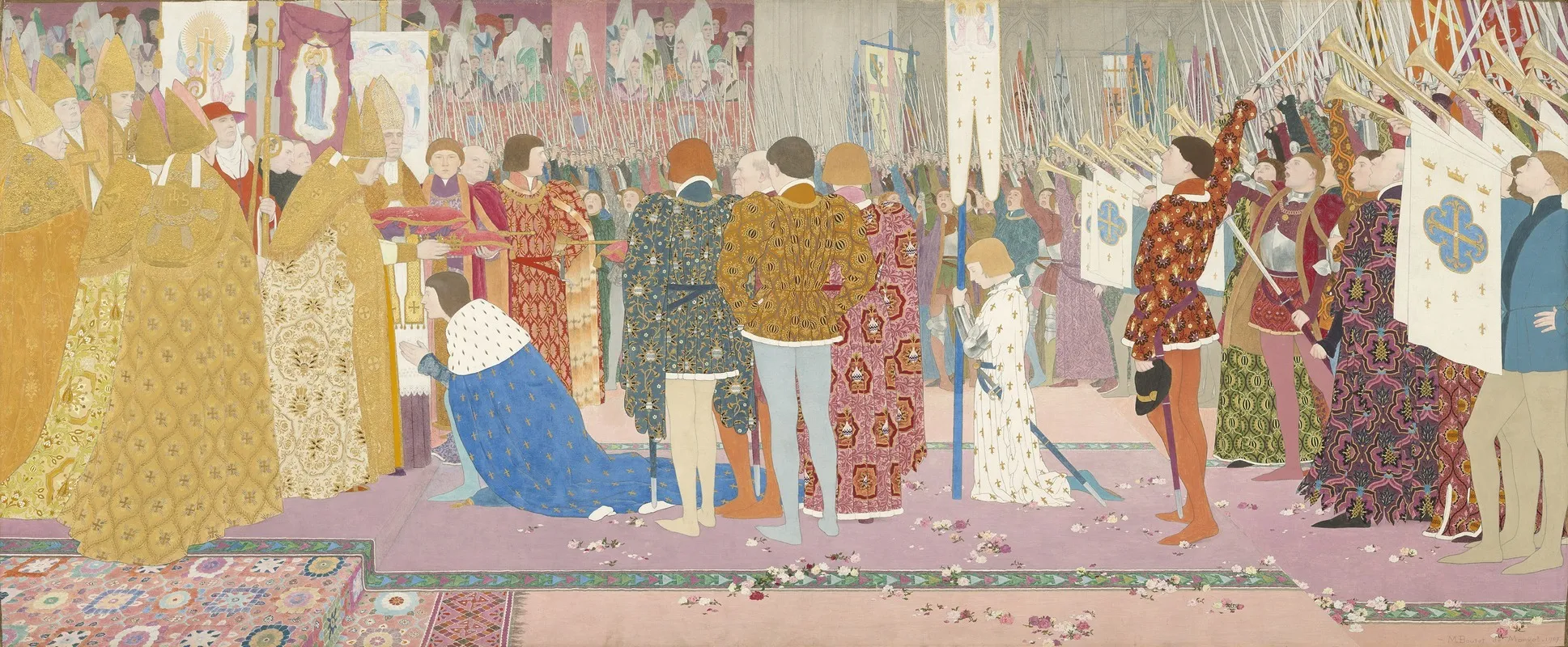 The Crowning At Rheims Of The Dauphin Joan Of Arc Series V