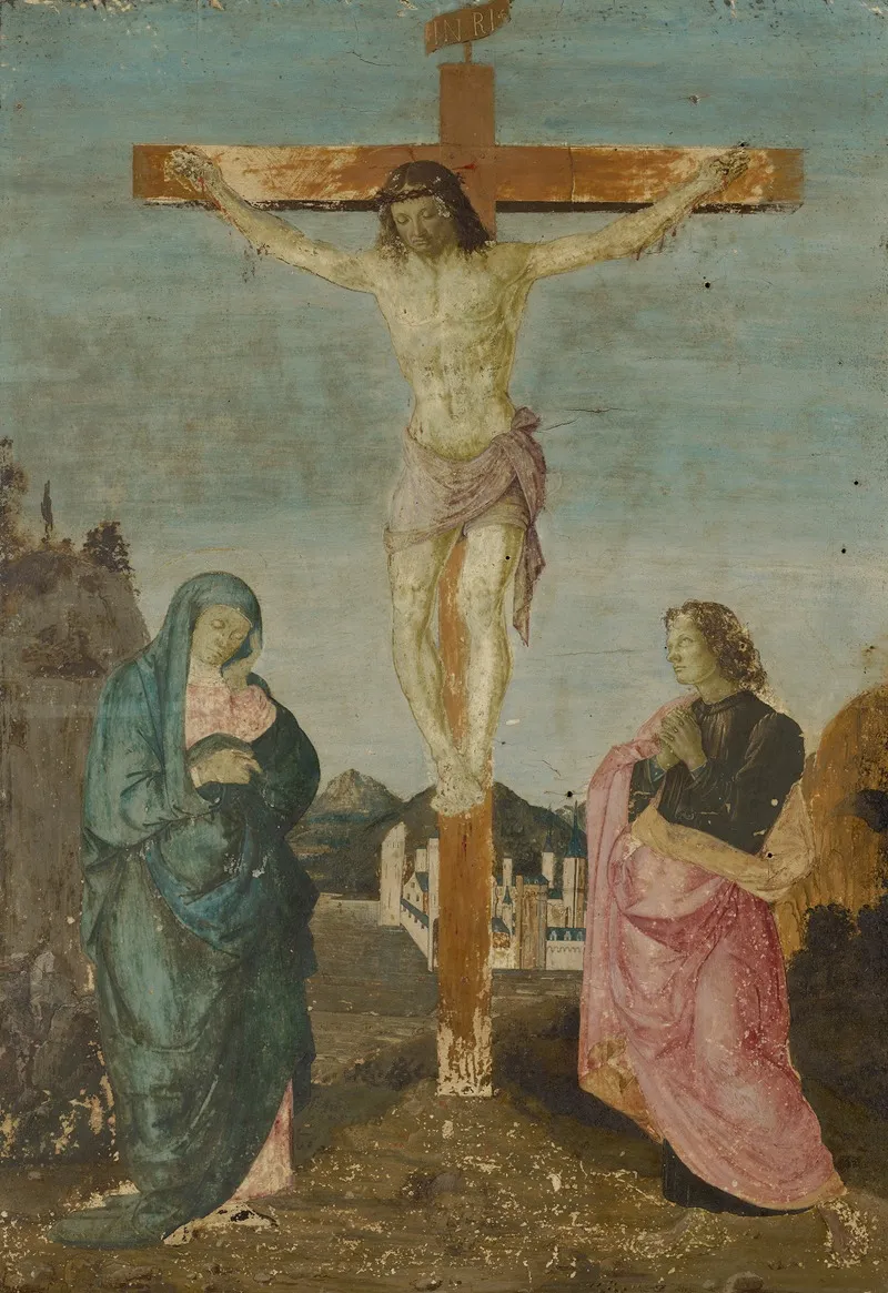 The Crucifixion 23 Wall Art by Biagio d’Antonio - High-Resolution Digital Print
