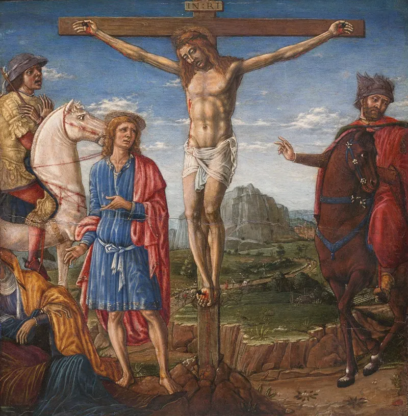 The Crucifixion 28 Wall Art by Matteo di Giovanni - High-Resolution Digital Print