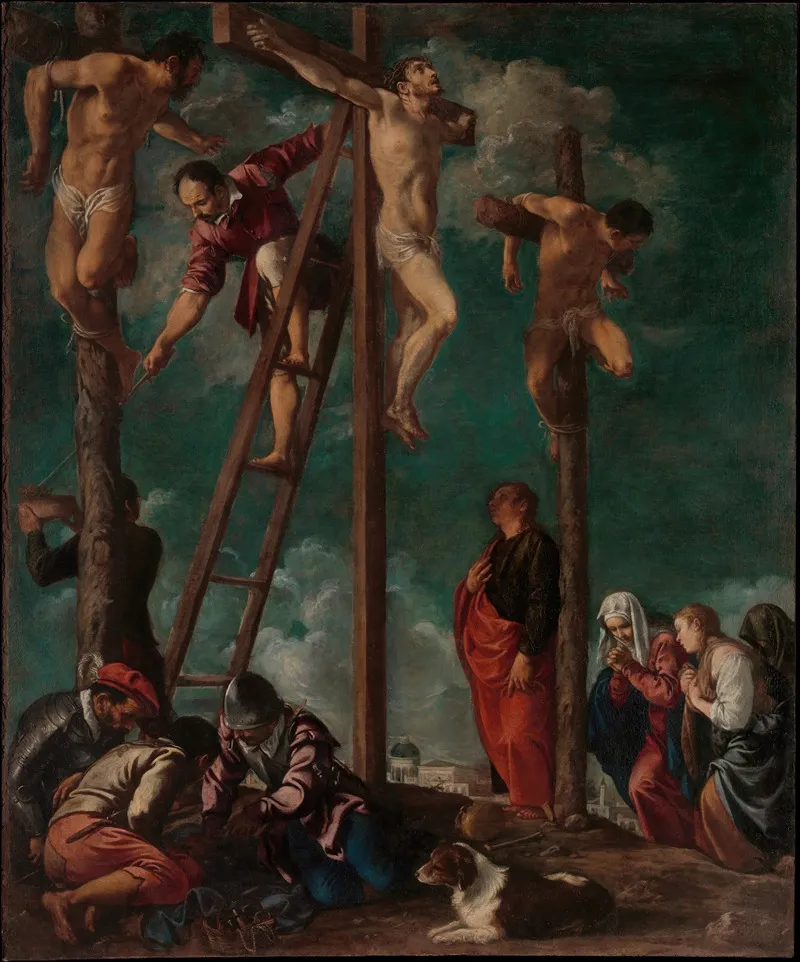 The Crucifixion 37 Wall Art by Pedro Orrente - High-Resolution Digital Print