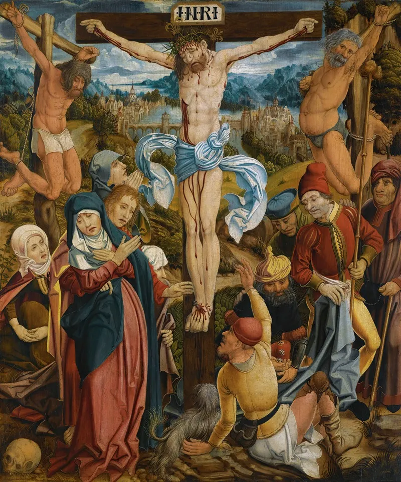 The Crucifixion 44 Wall Art by Danube School - High-Resolution Digital Print