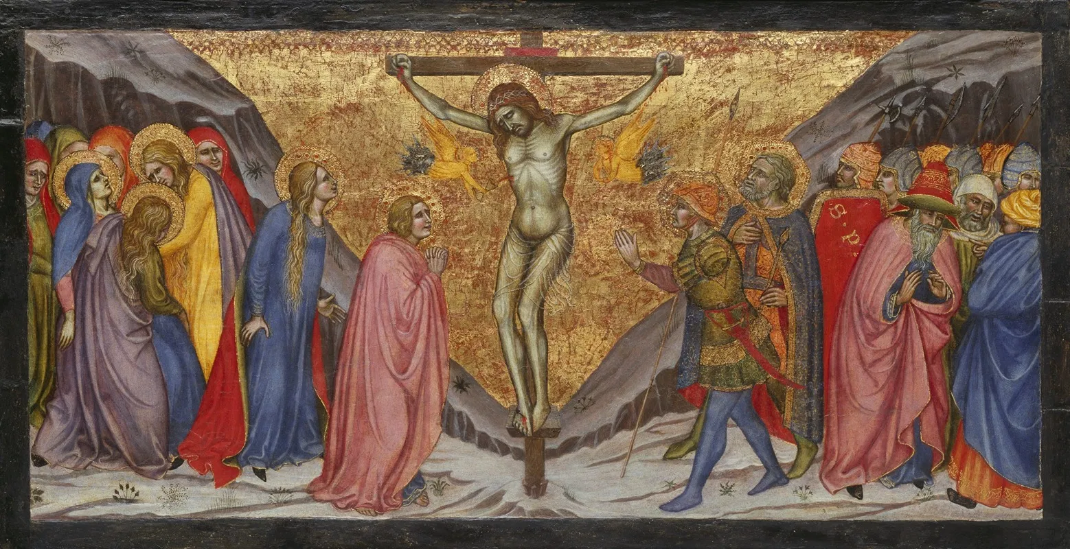 The Crucifixion 50 Wall Art by Taddeo di Bartolo - High-Resolution Digital Print