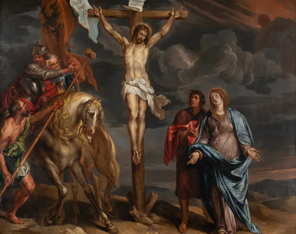 The Crucifixion 58 Wall Art by Willem van Herp - High-Resolution Digital Print