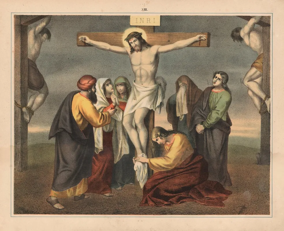 The Crucifixion 90 Wall Art by Sandberg - High-Resolution Digital Print