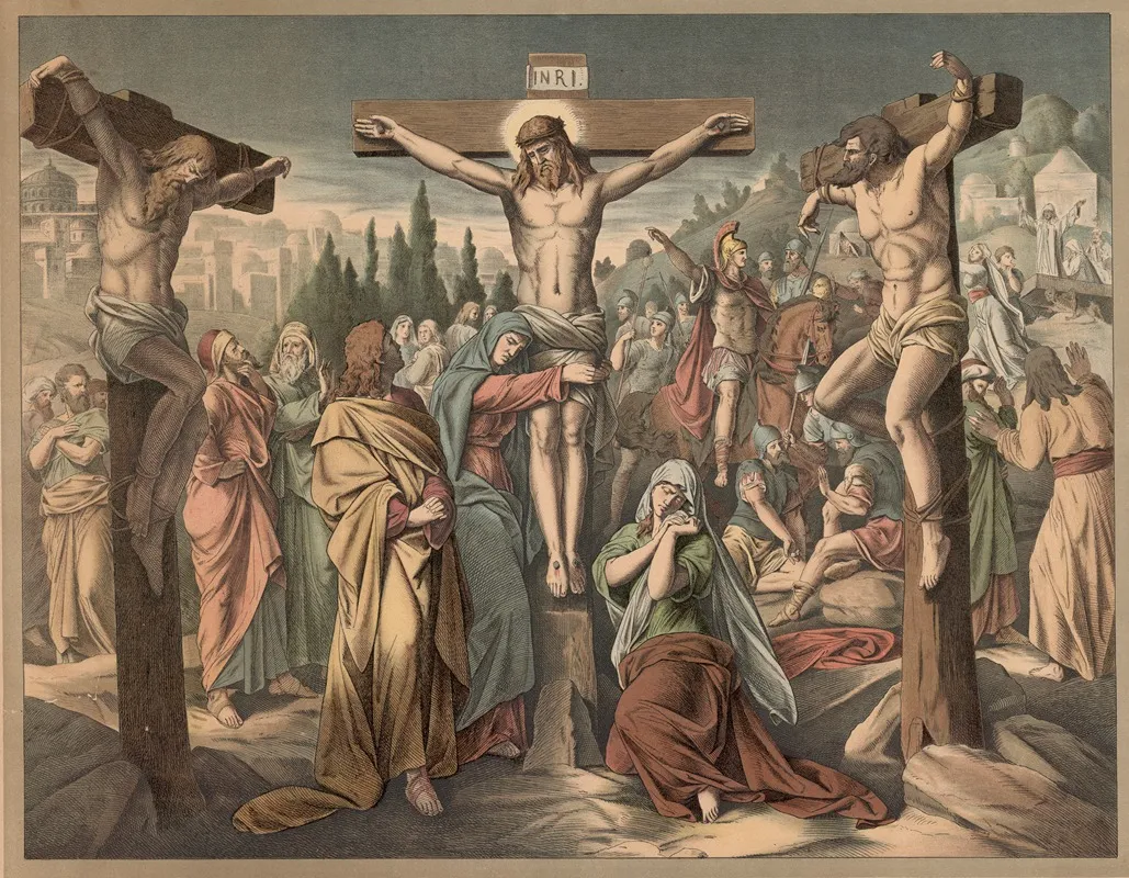 The Crucifixion 91 Wall Art by Wangemann - High-Resolution Digital Print