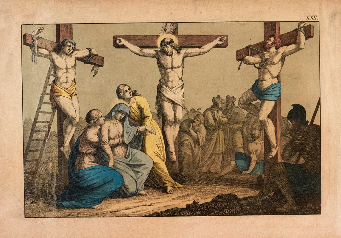 The Crucifixion 93 Wall Art by Theodor Eckardt - High-Resolution Digital Print