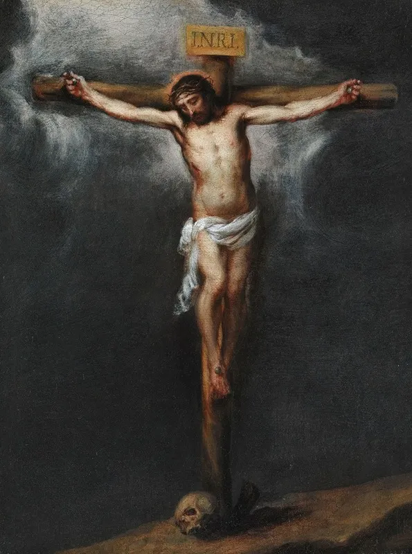 The Crucifixion 9 Wall Art by Bartolomé Estebán Murillo - High-Resolution Digital Print