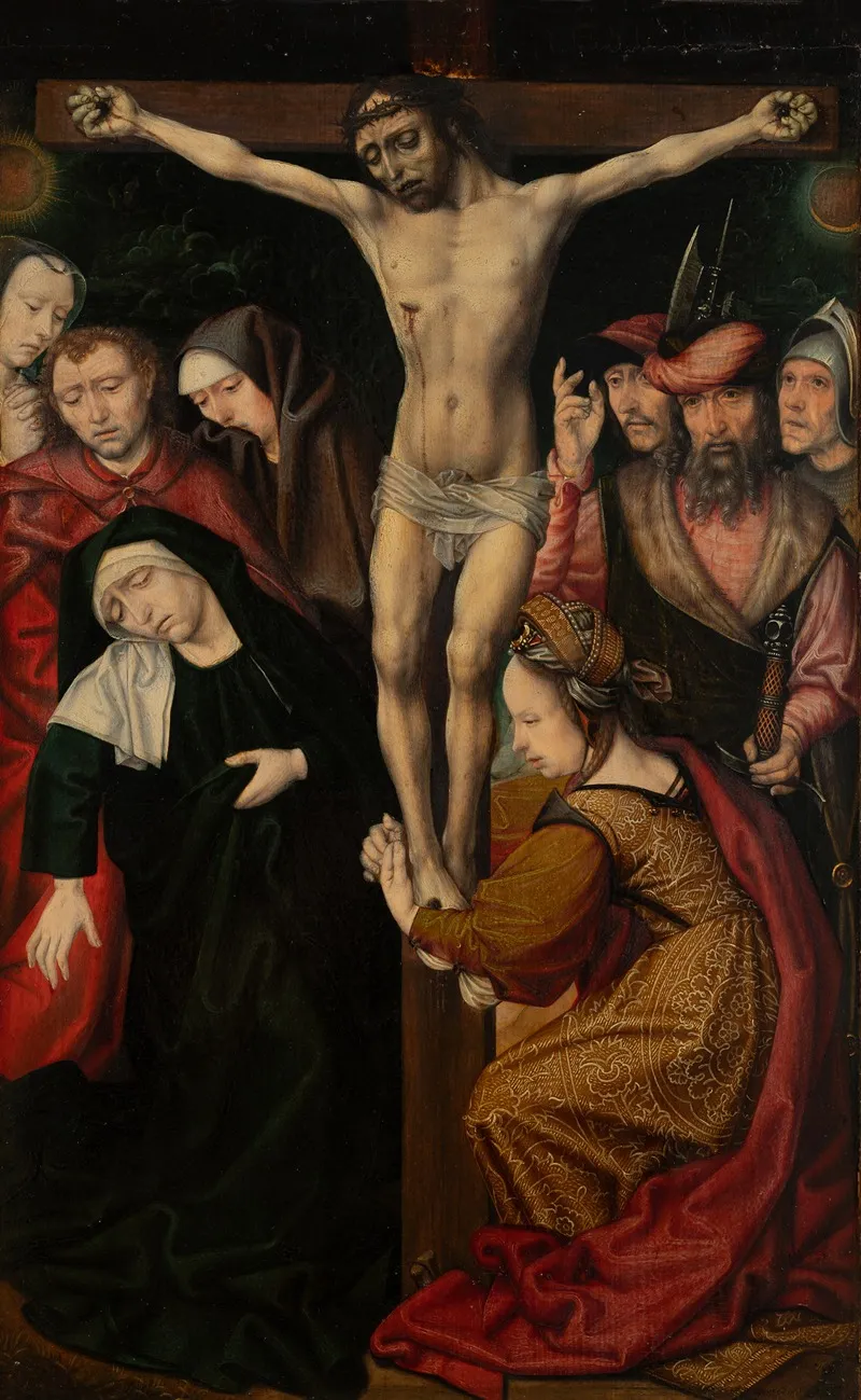 The Crucifixion Of Christ 7 Wall Art by Master of the Turin Crucifixion - High-Resolution Digital Print