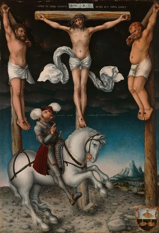 The Crucifixion With The Converted Centurion