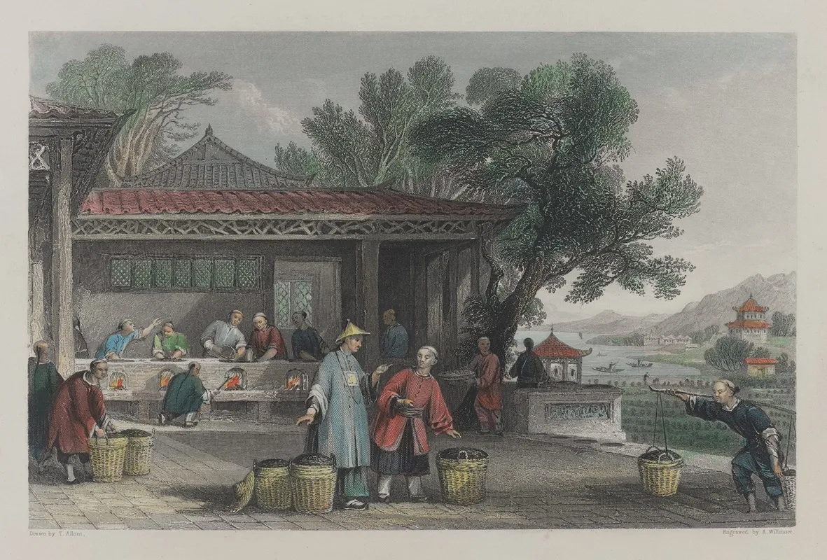 The Culture And Preparation Of Tea Wall Art by James Tingle - High-Resolution Digital Print