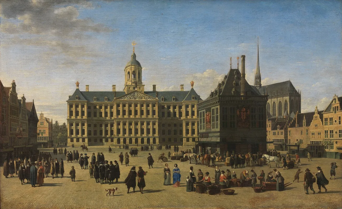 The Dam In Amsterdam
