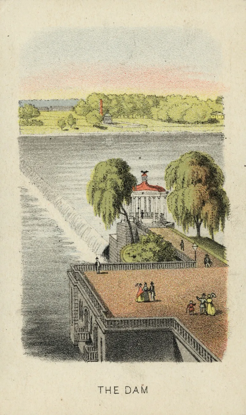 The Dam Wall Art by John C. Sinclair - High-Resolution Digital Print