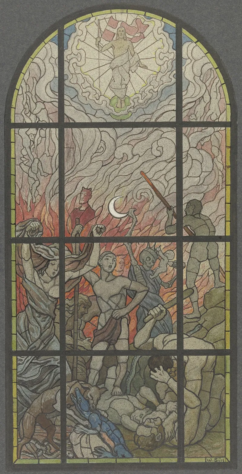 The Damned 3 Wall Art by Wilhelm Süs - High-Resolution Digital Print