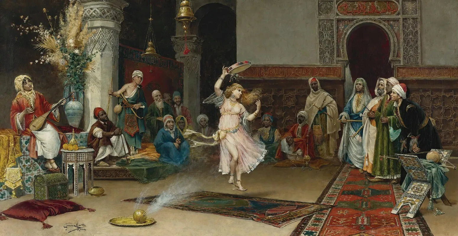 The Dance 12 Wall Art by Juan Giménez Martín - High-Resolution Digital Print
