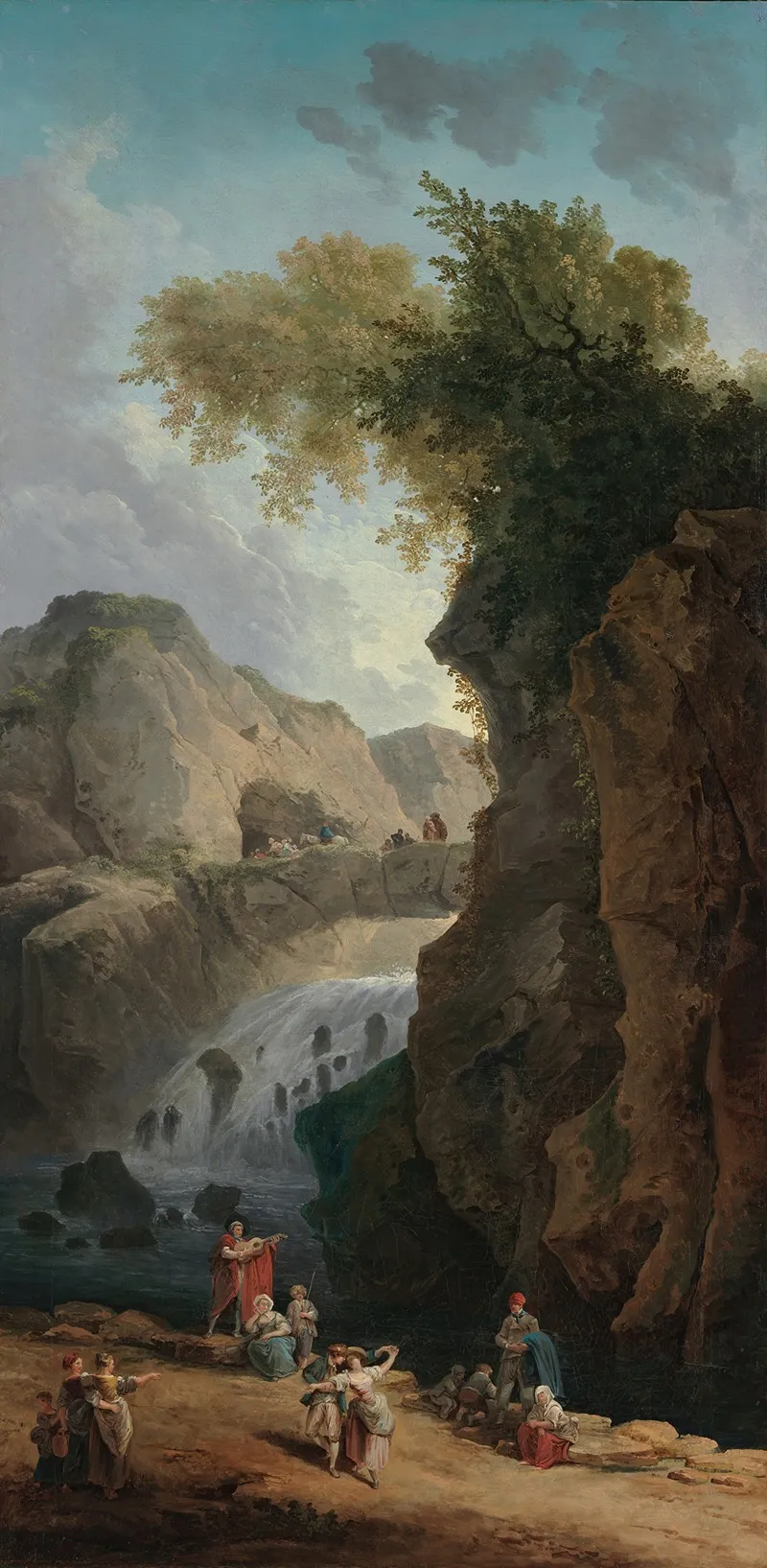 The Dance 3 Wall Art by Hubert Robert - High-Resolution Digital Print