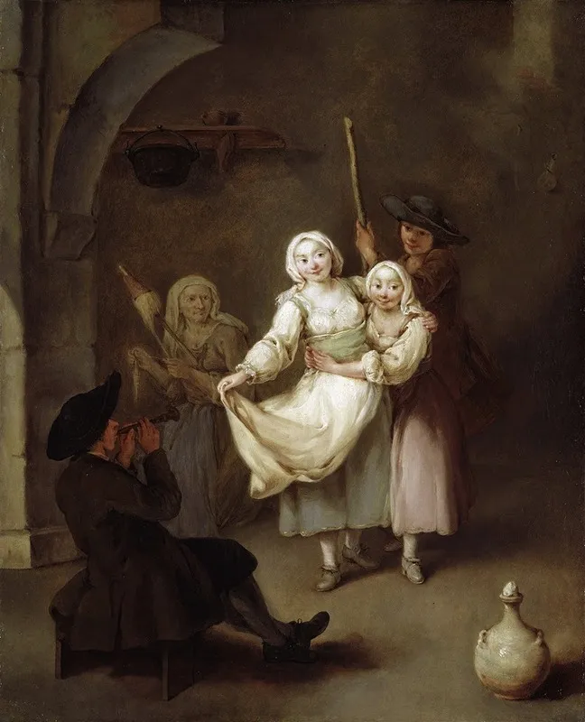 The Dance Wall Art by Pietro Longhi - High-Resolution Digital Print