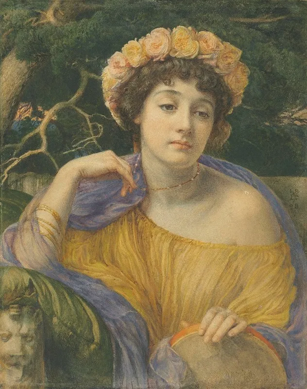The Dancer 3 Wall Art by Edward John Poynter - High-Resolution Digital Print